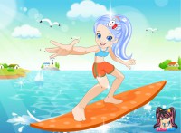 SURFING WITH POLLY POCKET